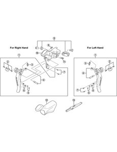 Shimano Shimano Spares ST-6870 clamp band unit, 23.8-24.2 mm