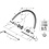 Shimano Shimano Spares WH-RS21-CL-R spoke 304 mm black