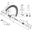 Shimano Shimano Spares WH-R9200-C50-TU-R complete quick release, 168 mm