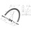 Shimano Shimano Spares WH-R9170-C40-TU-F12 complete hub axle