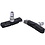 Aztec V-type one-piece brake blocks, Kevlar Plus with rim rake