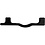 Aztec Adapter for (PM7) 180 mm post mount frame/fork, 220 mm rotor
