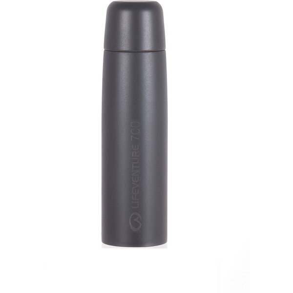 Lifeventure Vacuum Flask Grey Anodised