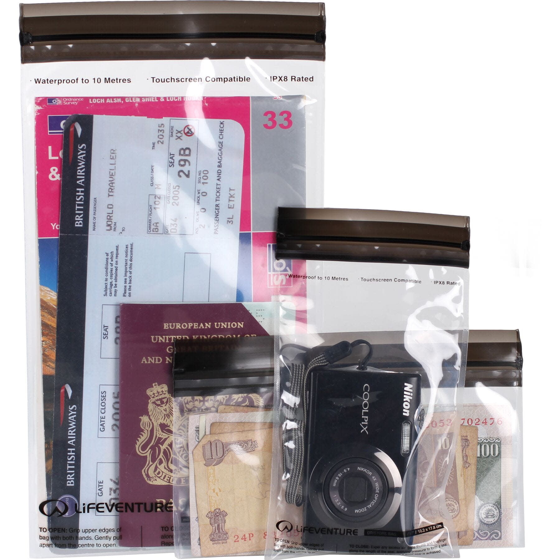 You added <b><u>Lifeventure DriStore Waterproof LocTop bags - For Valuables</u></b> to your cart.