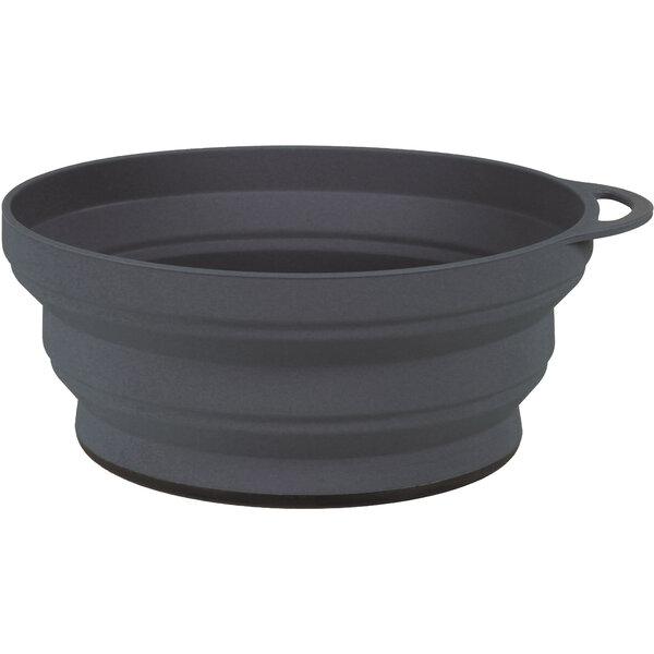 Lifeventure Silicone Ellipse Bowl - Graphite