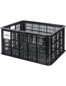  Basil Bicycle Crate MIK, Recycled Synthetic, Black