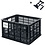 Basil Bicycle Crate MIK, Recycled Synthetic, Black