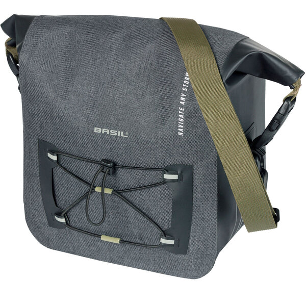 Basil Navigator Storm KF Handlebar Bag, 10-11L, Black