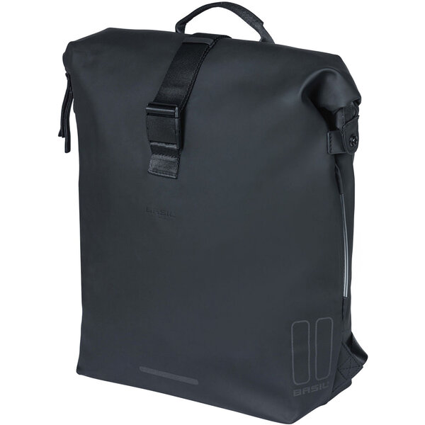 Basil SoHo Bicycle Backpack Nordlicht, 17L, Night Black