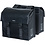 Basil Urban Load Double Bag, 48-53L, Black/Black