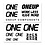 OneUp OneUp Bar Decal/Decal Sheet Decal Kit HB