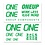 OneUp OneUp Bar Decal/Decal Sheet Decal Kit HB