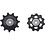 Shimano Shimano Deore  RD-M5120 Tension And Guide Pulley Set, SGS