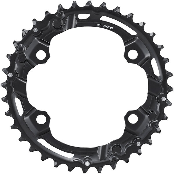 Shimano Shimano Deore FC-M4100  10 Speed Double Outer Chainring 36T-BF For 36-26T