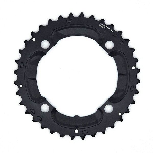 Shimano Shimano Deore FC-M617  10 Speed Double Outer Chainring, 36T-AY