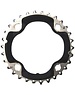 Shimano Shimano Deore FC-M6000  10 Speed Triple Middle Chainring 30T-AN, Black