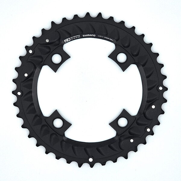 Shimano Shimano Deore FC-M6000  10 Speed Triple Outer Chainring 40T-AN, Black