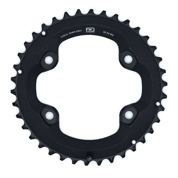 Shimano Shimano Deore FC-M6000-2  10 Speed Outer Chainring, 38T-BG For 38-28T
