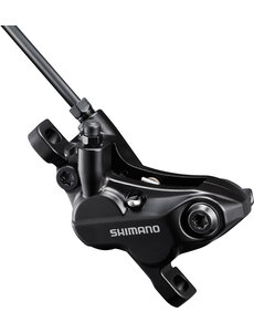 Shimano Shimano Deore BR-MT520 4 Pot Calliper, Post Mount, Front Or Rear, Black