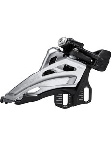Shimano Shimano Deore FD-M4100-E  Front Derailleur, 10-Speed Double, Side Swing, E-Type