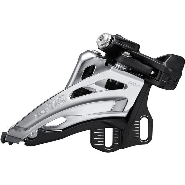 Shimano Shimano Deore FD-M4100-E  Front Derailleur, 10-Speed Double, Side Swing, E-Type