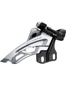 Shimano Shimano Deore  M6000-E Triple Front Derailleur, E-Type Mount, Side Swing, Front Pull