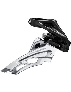 Shimano Shimano Deore  M6000-H Triple Front Derailleur, High Clamp, Side Swing, Front Pull
