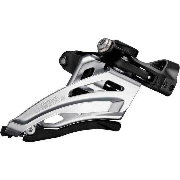 Shimano Shimano Deore  M6000-L Triple Front Derailleur, Low Clamp, Side Swing, Front Pull