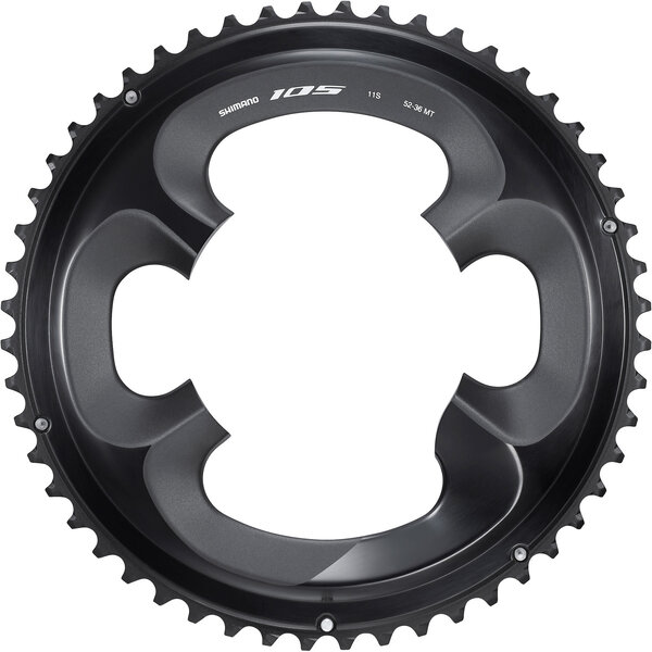 Shimano Shimano 105 FC-R7000 11 Speed Outer Chainring, 52T-MT, Black