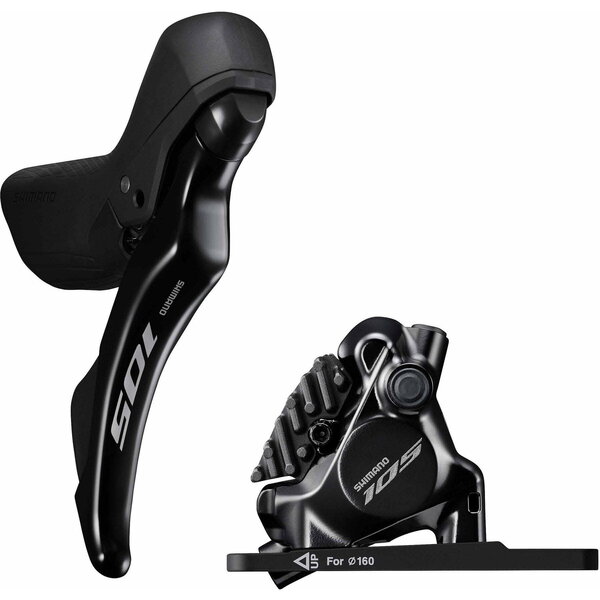 Shimano Shimano 105 ST-R7120 Hydraulic Disc STI Set, Flat Mount Calliper