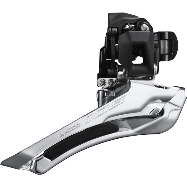 Shimano Shimano 105 FD-R7100 12-Speed Toggle Front Derailleur, Double 28.6 / 31.8 mm, Black