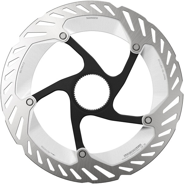 Shimano Shimano Deore XT RT-CL800 Ice Tech FREEZA Rotor With Eernal Lockring, 180 mm