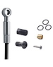 Shimano Shimano Deore XT SM-BH90  Disc Brake Hose, Long Straight Banjo, Rear, 2000 mm, Black