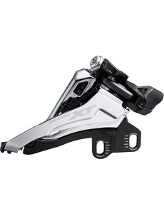 Shimano Shimano Deore XT FD-M8100-E  Front Mech, 12-Speed Double, Side Swing, E-Type Mount