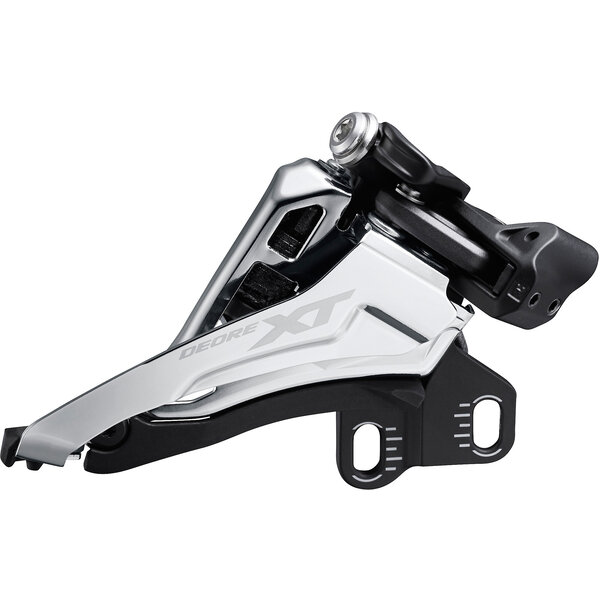 Shimano Shimano Deore XT FD-M8100-E  Front Mech, 12-Speed Double, Side Swing, E-Type Mount