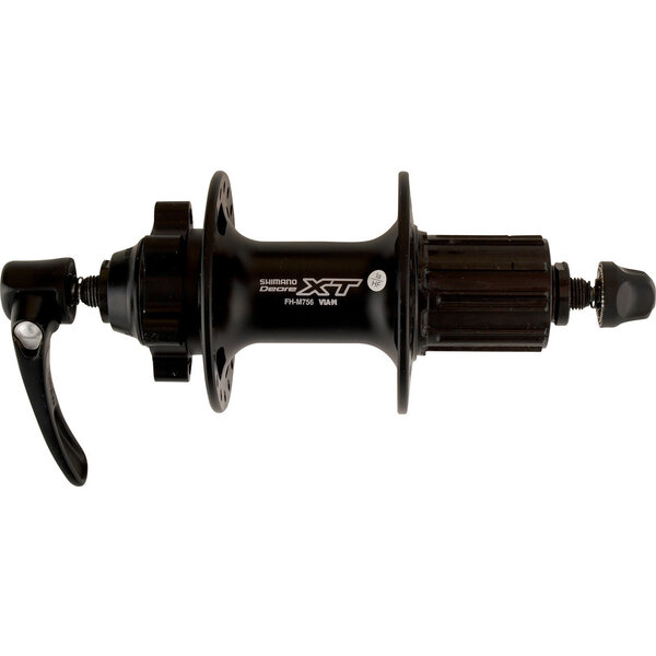 Shimano Shimano Deore XT FH-M756  Disc 6-Bolt Freehub, 32 Hole Black