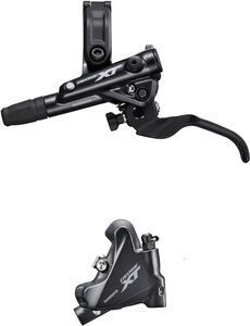 Shimano Shimano Deore XT BR-M8110/BL-M8100  Bled Brake Lever/Flat Mount Calliper, Rear Left