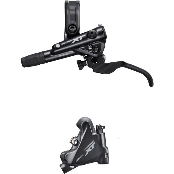 Shimano Shimano Deore XT BR-M8110/BL-M8100  Bled Brake Lever/Flat Mount Calliper, Rear Left