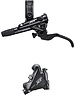 Shimano Shimano Deore XT BR-M8110/BL-M8100  Bled Brake Lever/Flat Mount Calliper, Rear Left