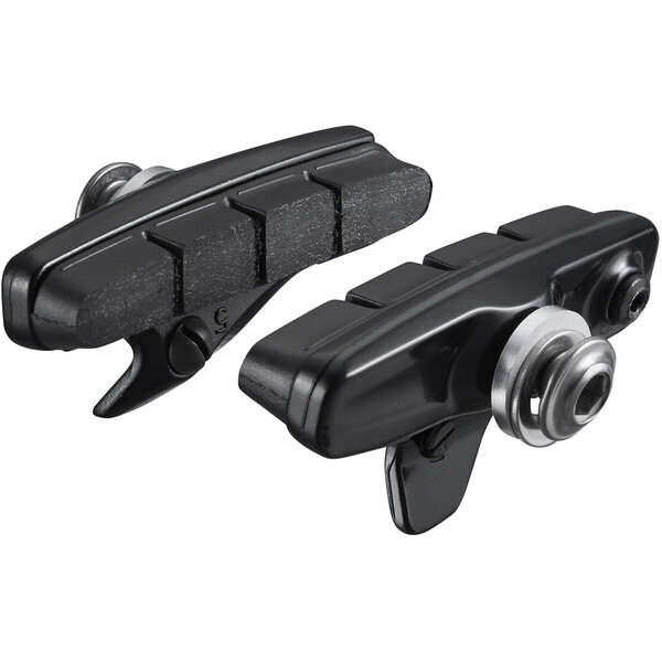 Shimano Shimano Dura Ace R55C4 R9200 Cartridge Brake Shoe Calliper Mount, Alloy Rim, Black Pair