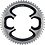 Shimano Shimano Dura Ace FC-9000 11 Speed Outer Chainring 55T ME