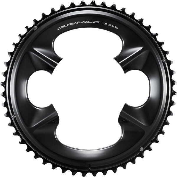 Shimano Shimano Dura Ace FC-R9200 12 Speed Outer Chainring, 52T-NH For 52/36T