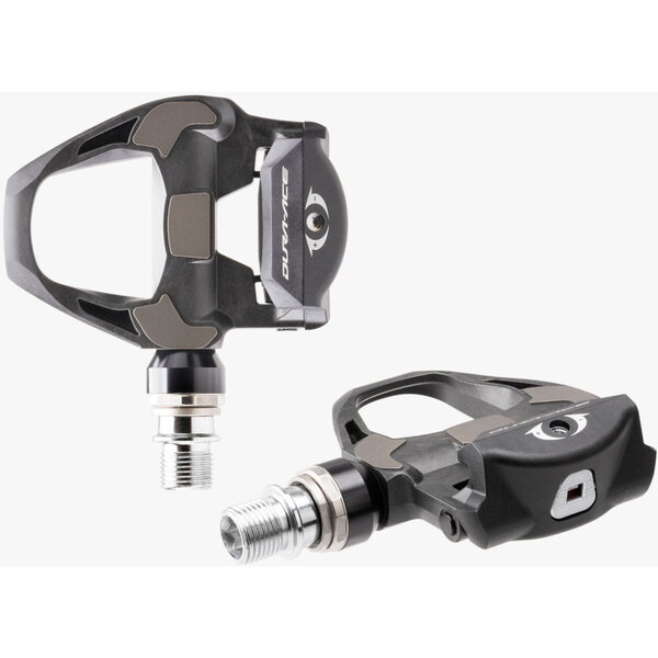 Shimano Shimano Dura Ace PD-R9100 SPD SL Road Pedals, 4 mm Longer Axle, Carbon, Black