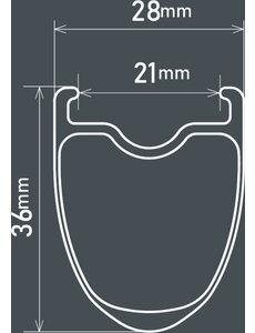 Shimano Shimano Dura Ace WH-R9270-C36-TL Disc Carbon Clincher 36 mm, 12-Speed Rear 12x142 mm
