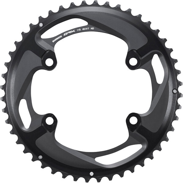 Shimano Shimano GRX FC-RX810-2  11 Speed Double Inner Chainring 48T-ND, For 48-31T