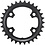 Shimano Shimano GRX FC-RX600  11 Speed Double Inner Chainring 30T-NF, For 46-30T