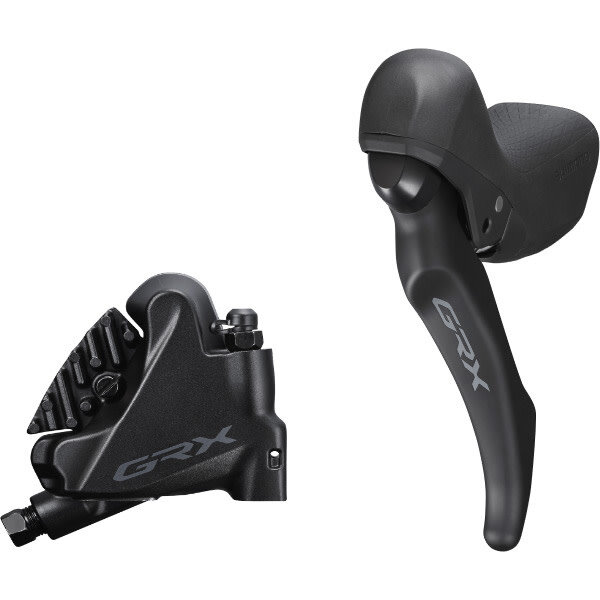 Shimano Shimano GRX BL-RX600  Hydraulic Disc Brake Lever Bled With BR-RX400 Calliper, Left Rear