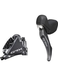 Shimano Shimano GRX BL-RX810  Hydraulic Disc Brake Lever Bled With BR-RX810 Calliper, Left Rear