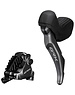 Shimano Shimano GRX ST-RX820  2-Speed STI Bled With BR-RX820 Flat Mount Calliper, Left Rear
