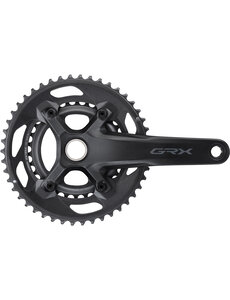 Shimano Shimano GRX FC-RX600 Chainset 46 / 30, Double, 10-Speed, 2 Piece Design, Black